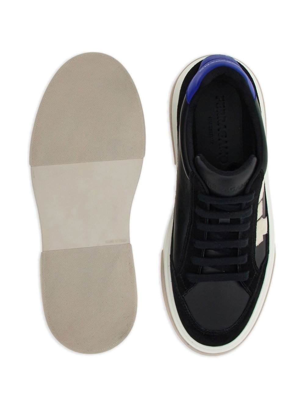 Ferragamo Low Sneaker with Hooks for Men