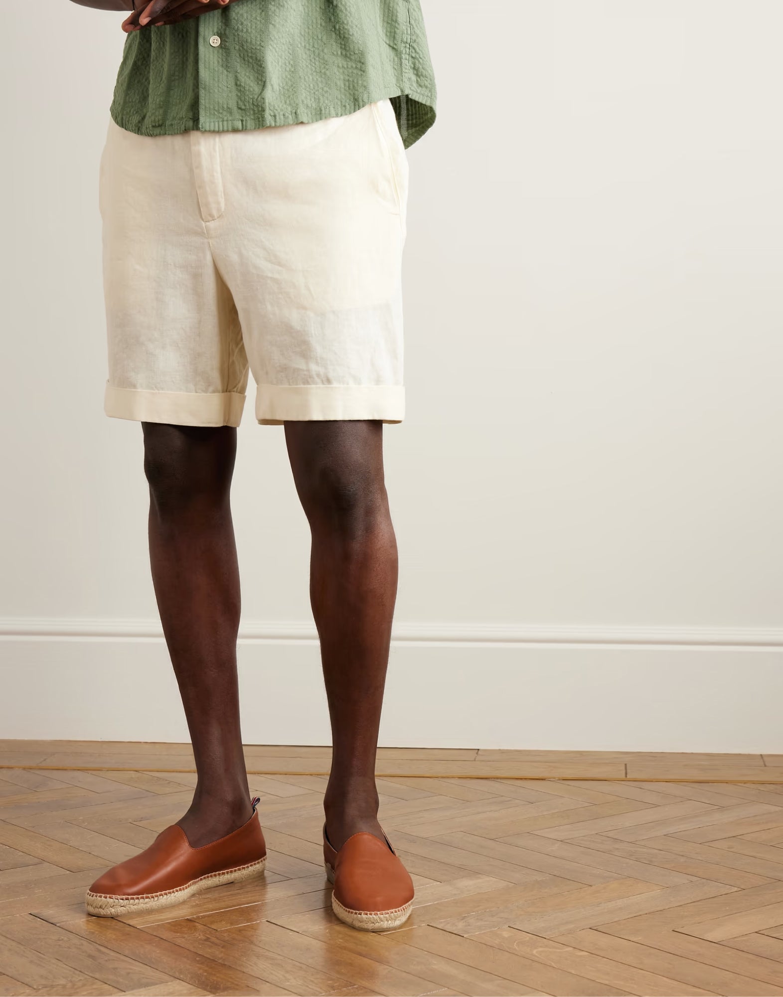 CASTAÑER Premium Leather Espadrilles for Men - SS25 Collection