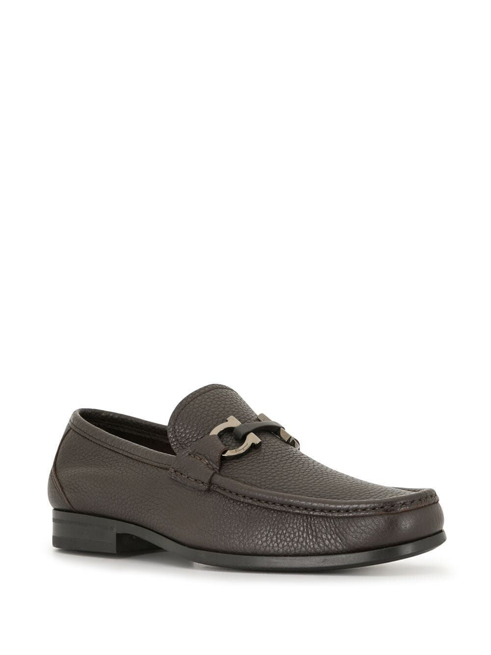 Ferragamo Gancini Hook Bit Loafers for Men