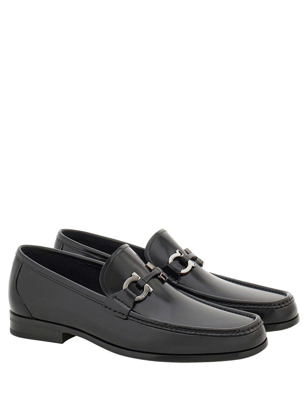 Ferragamo Gancini Hook Ornament Moccasin - SS25 Collection