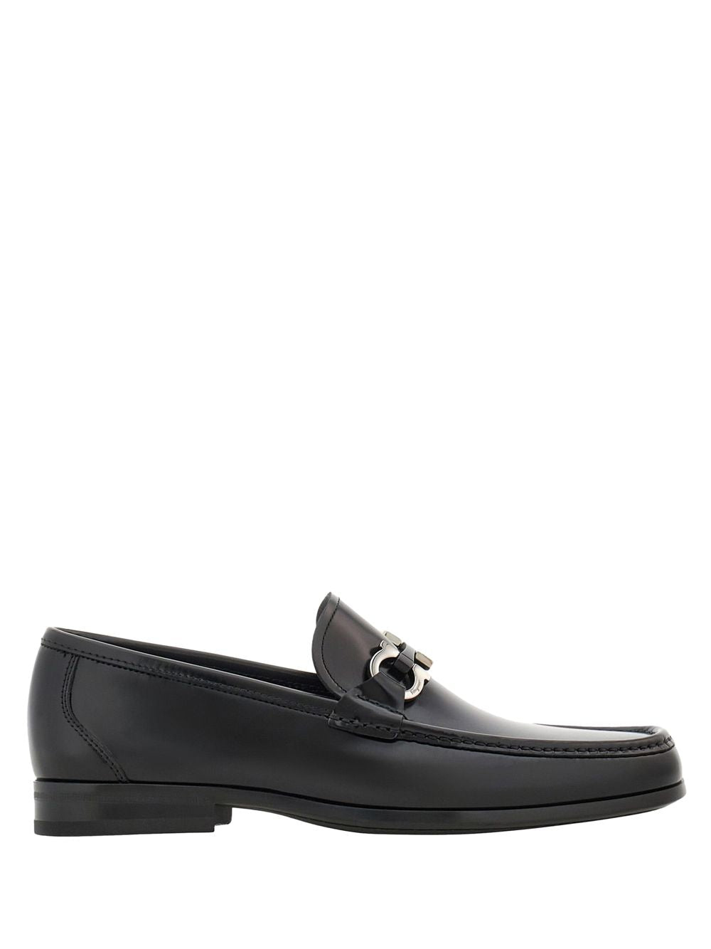 Ferragamo Gancini Hook Ornament Moccasin - SS25 Collection