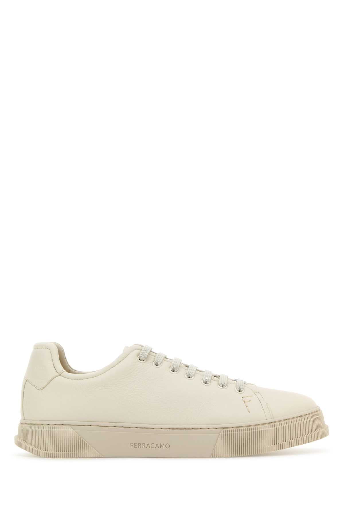 Ferragamo Leather Sneakers for Men - SS25 Collection