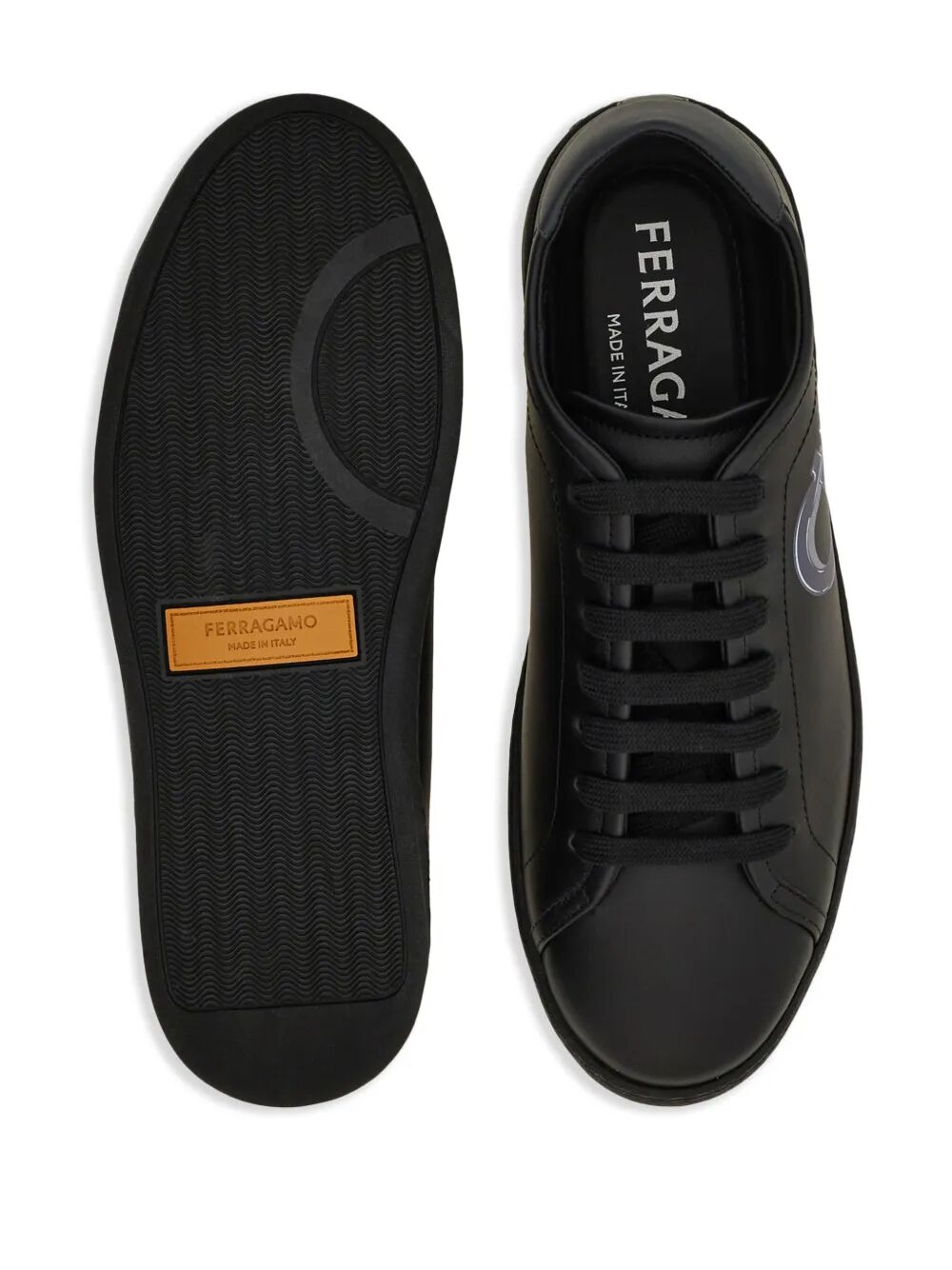 Ferragamo Double Gancini Hook Sneaker