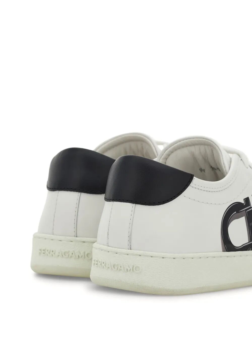 Ferragamo Double Gancini Hook Sneakers for Men