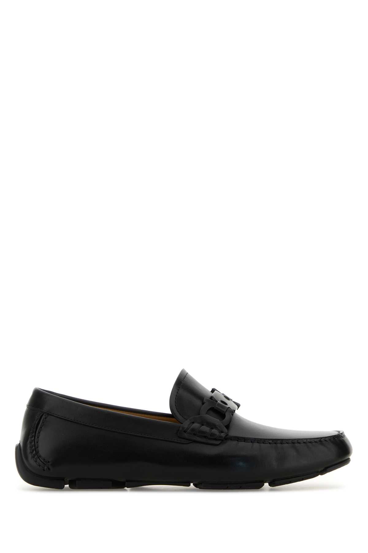 Ferragamo Men's Leather Byte Loafers