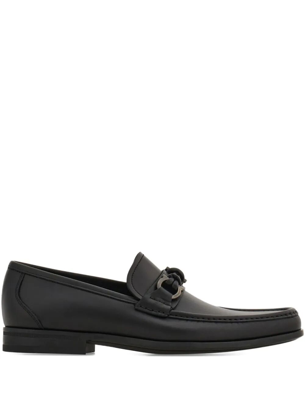 Ferragamo Gancini Hook Buckle Loafers for Men