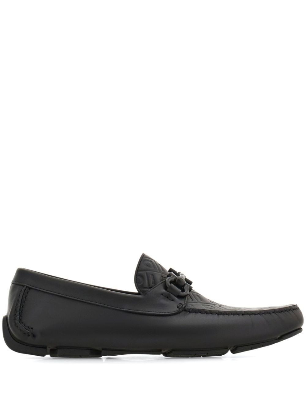 Ferragamo Gancini Hook Monogram Driving Loafers - SS25