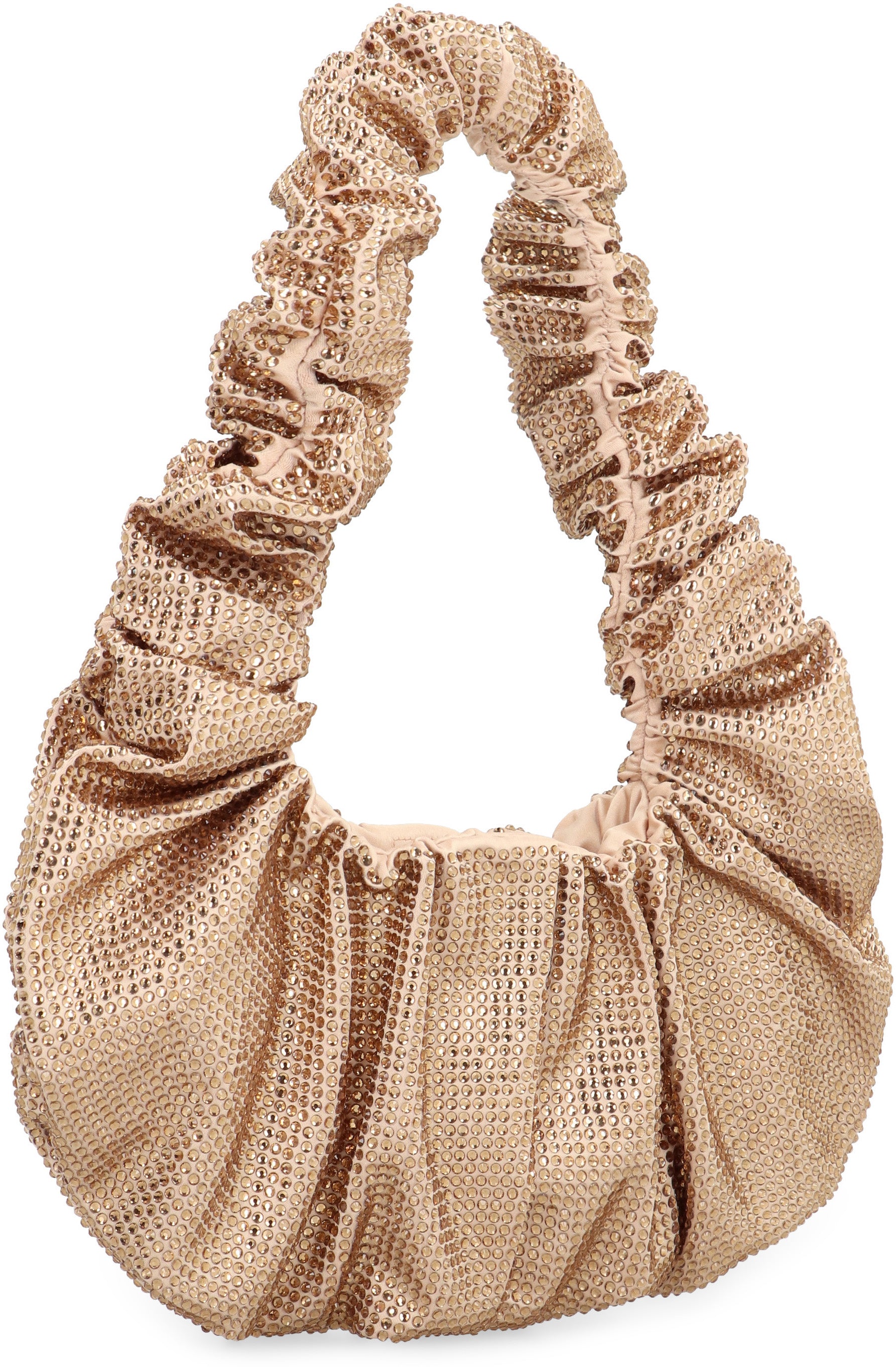 GIUSEPPE DI MORABITO Gathered Mini Handbag with Crystals