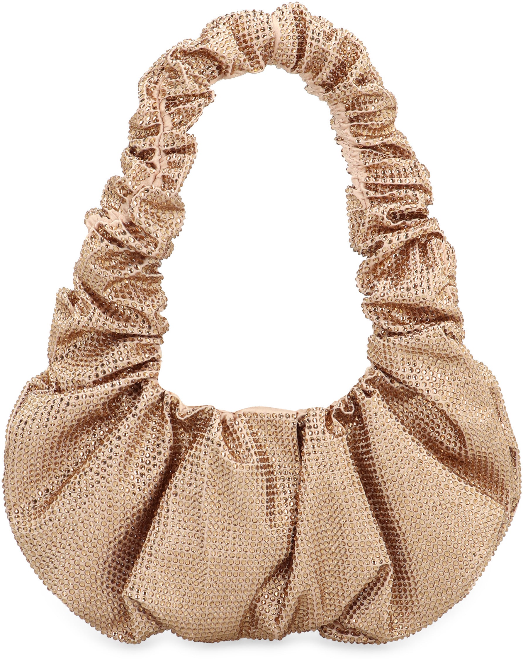 GIUSEPPE DI MORABITO Gathered Mini Handbag with Crystals