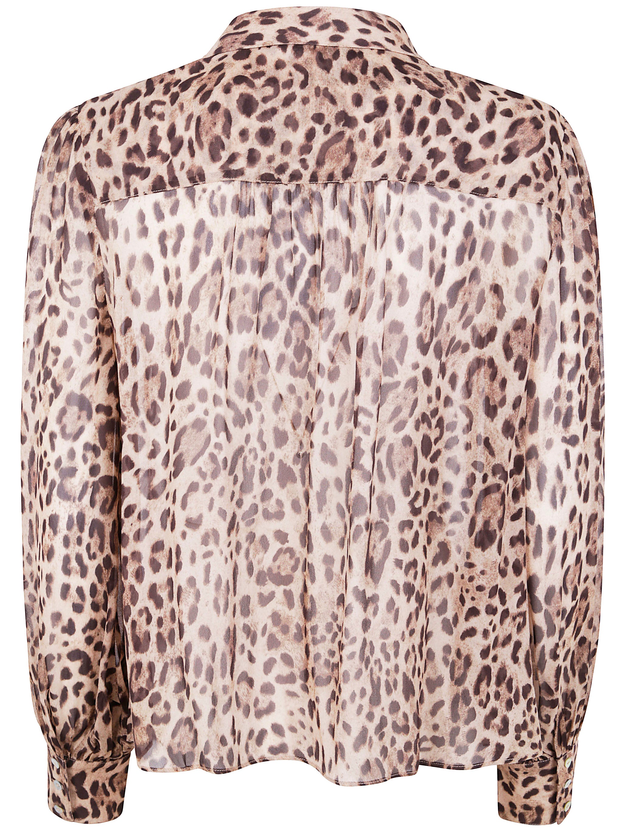 RIXO Blake Top - Chic Animal Print