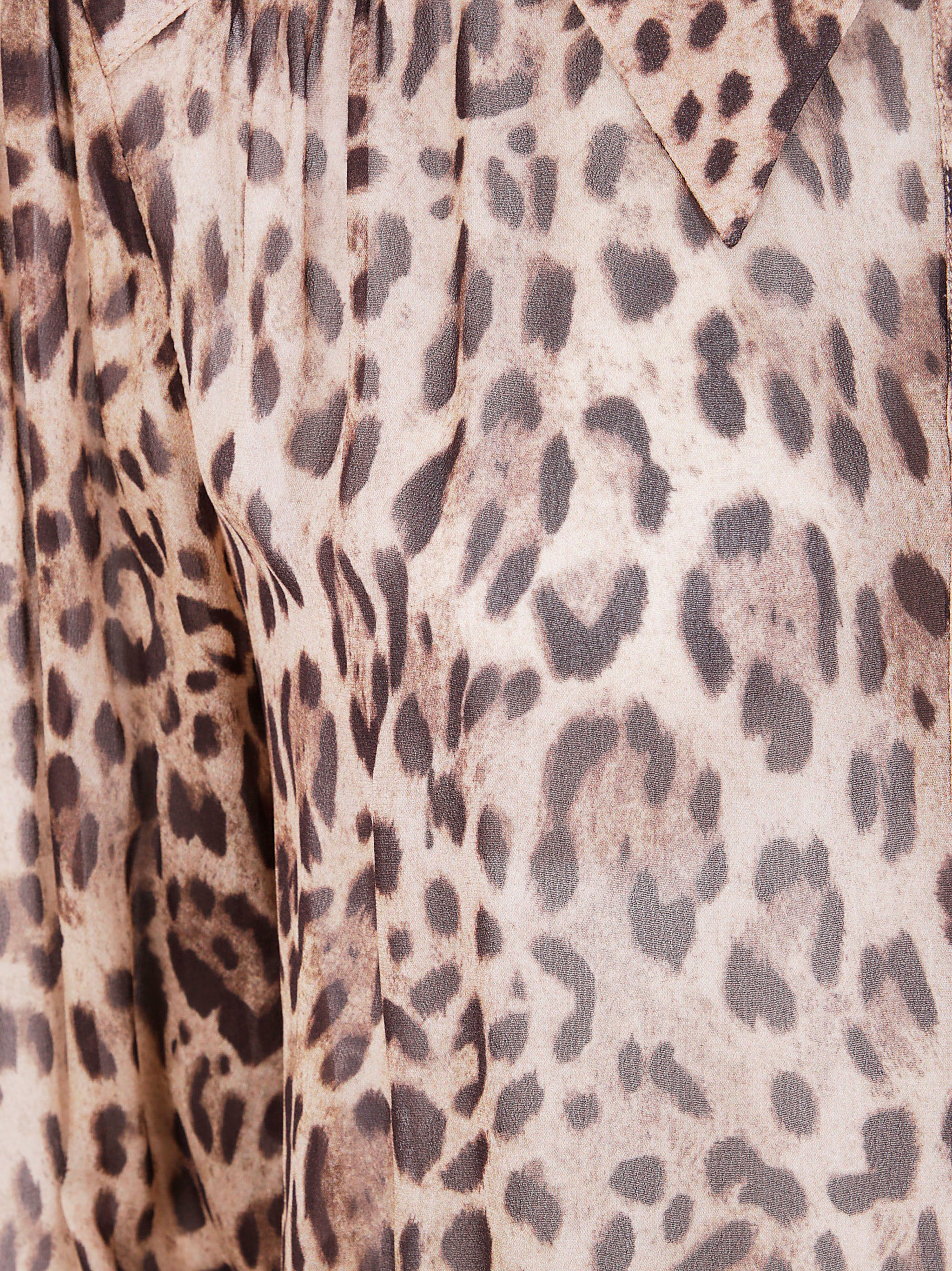 RIXO Blake Top - Chic Animal Print