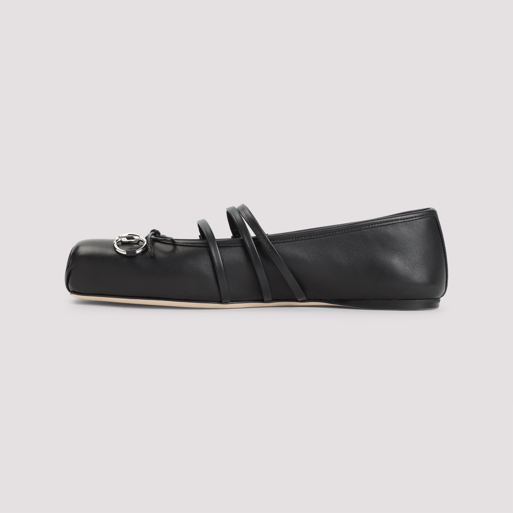 GUCCI Horsebit Leather Ballerinas for Men