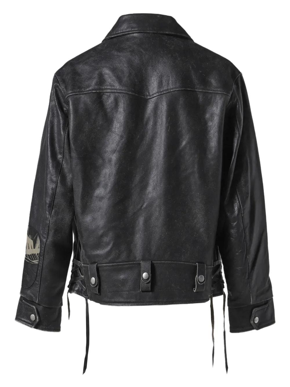 ENFANTS RICHES DEPRIMES Distressed Pianist Aviator Jacket