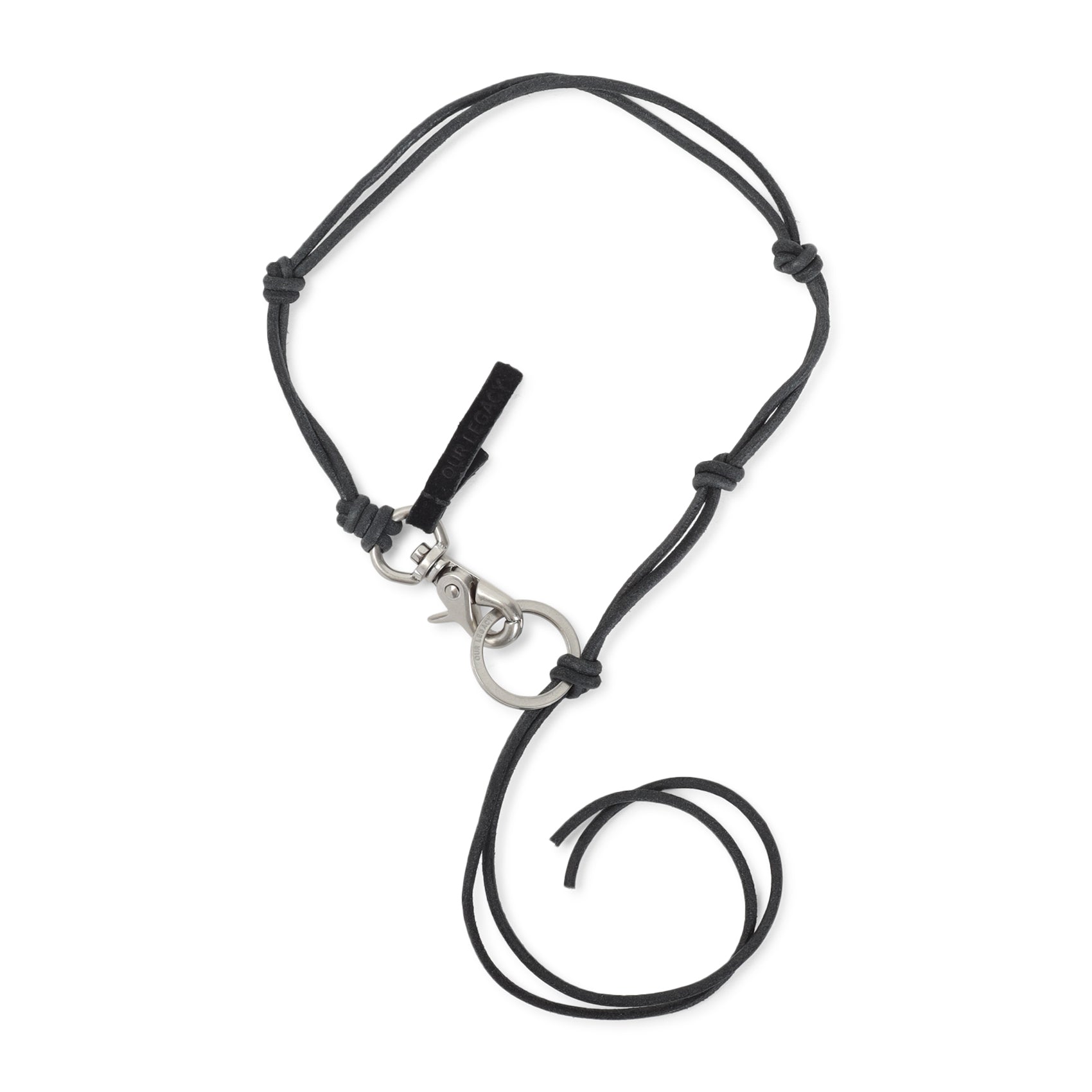 OUR LEGACY Mini Leather Key Ring