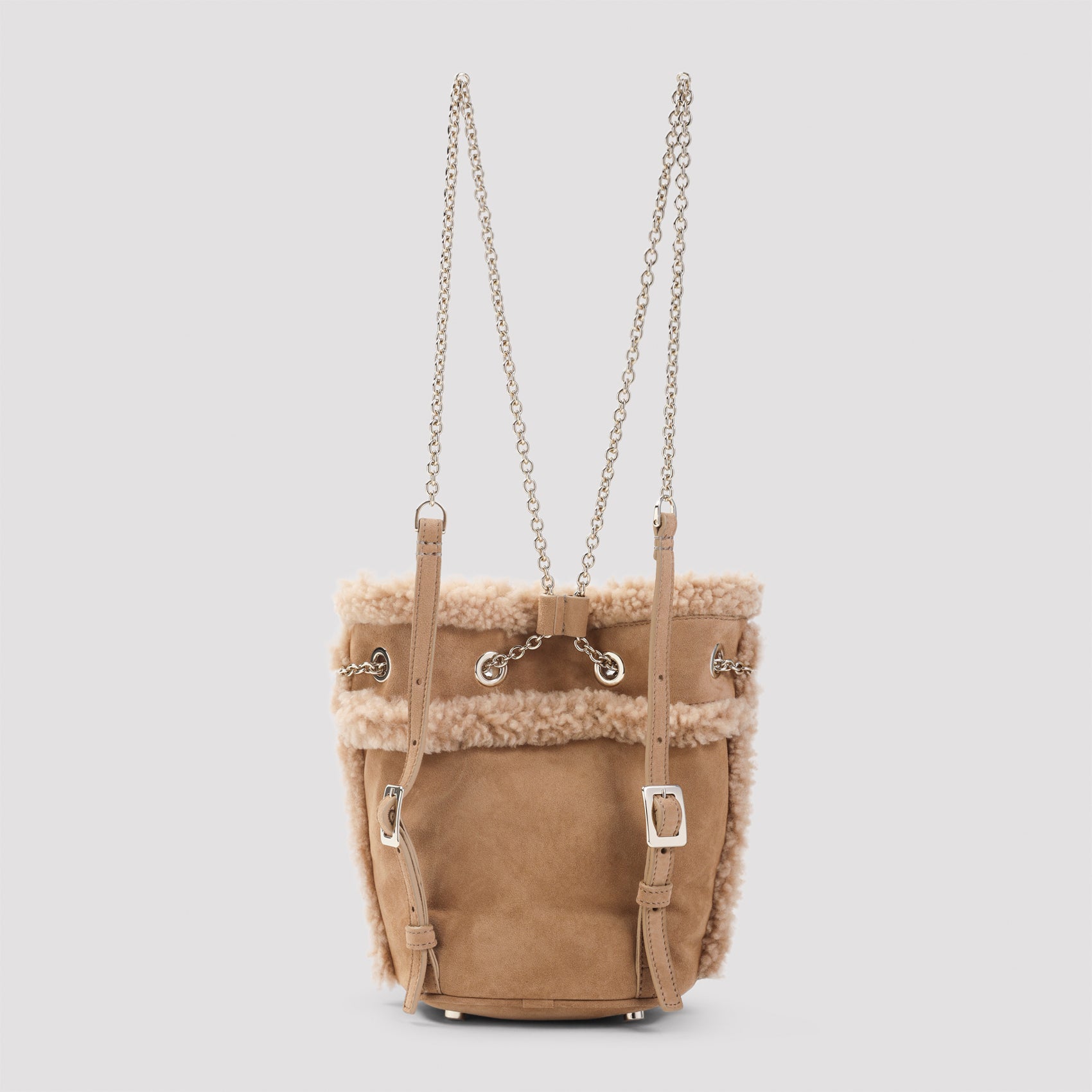 ROGER VIVIER Mini Mutton Leather Backpack