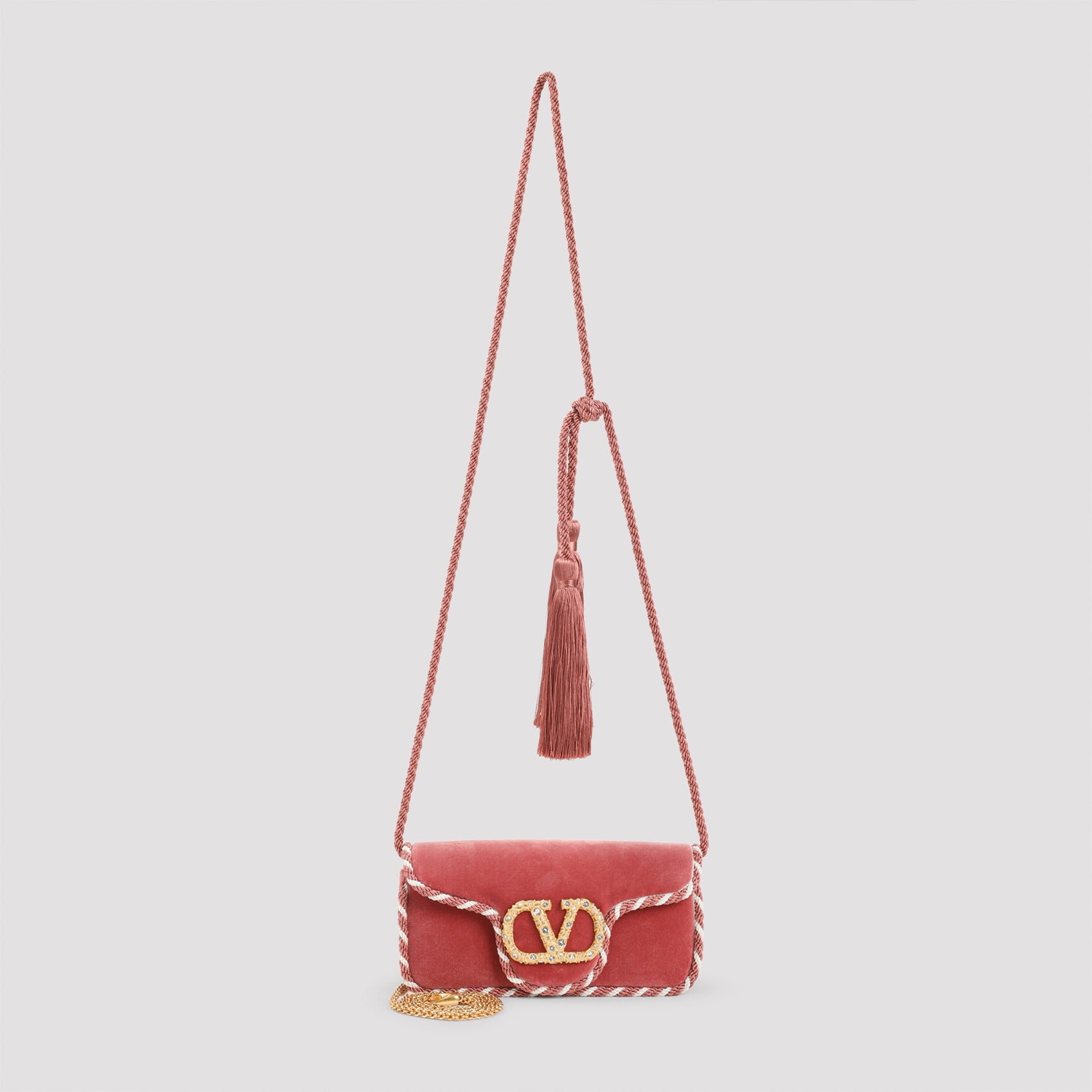 VALENTINO GARAVANI Mini Clutch Bag - Men's Fashion Accessory (W:22cm H:10cm D:6.5cm)