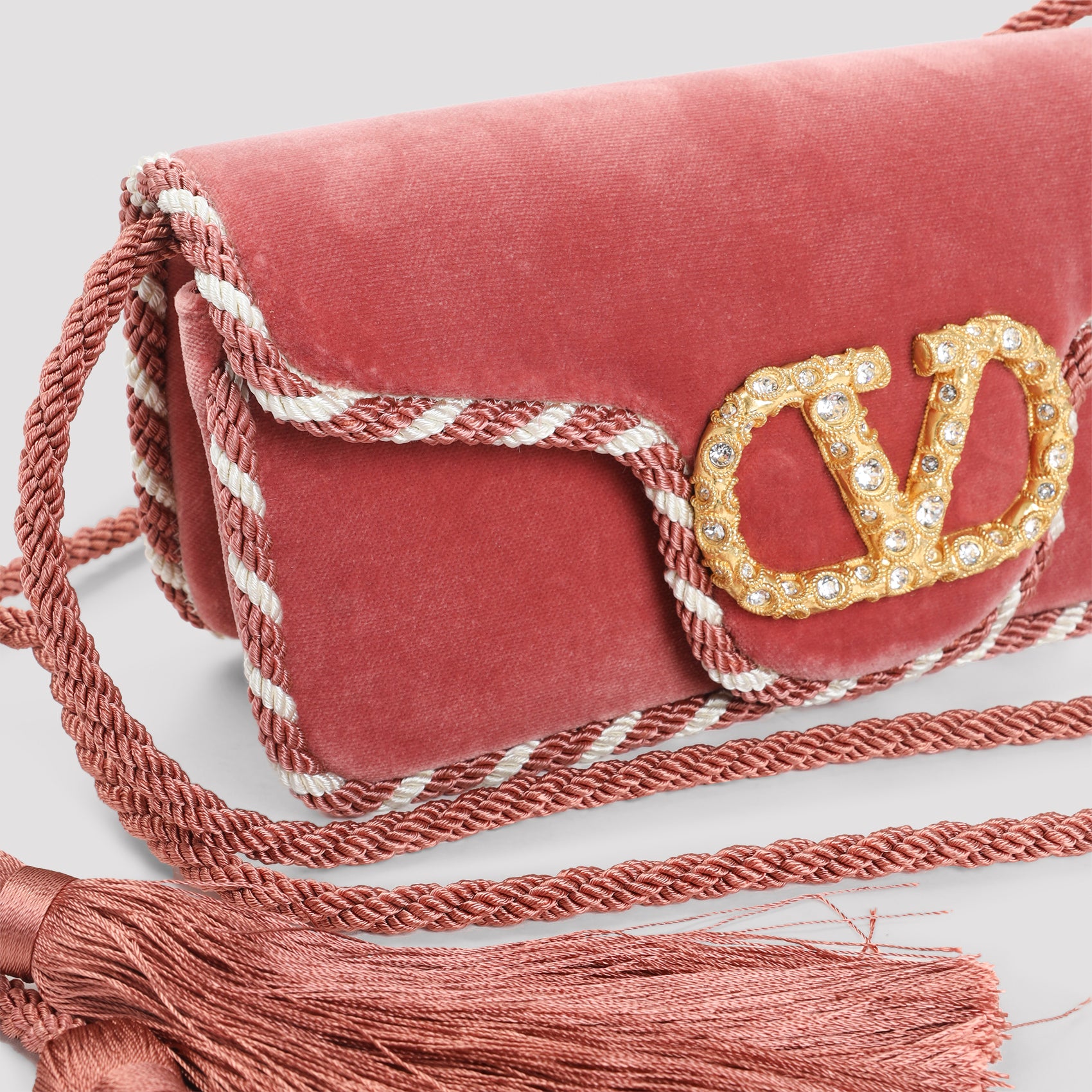 VALENTINO GARAVANI Mini Clutch Bag - Men's Fashion Accessory (W:22cm H:10cm D:6.5cm)