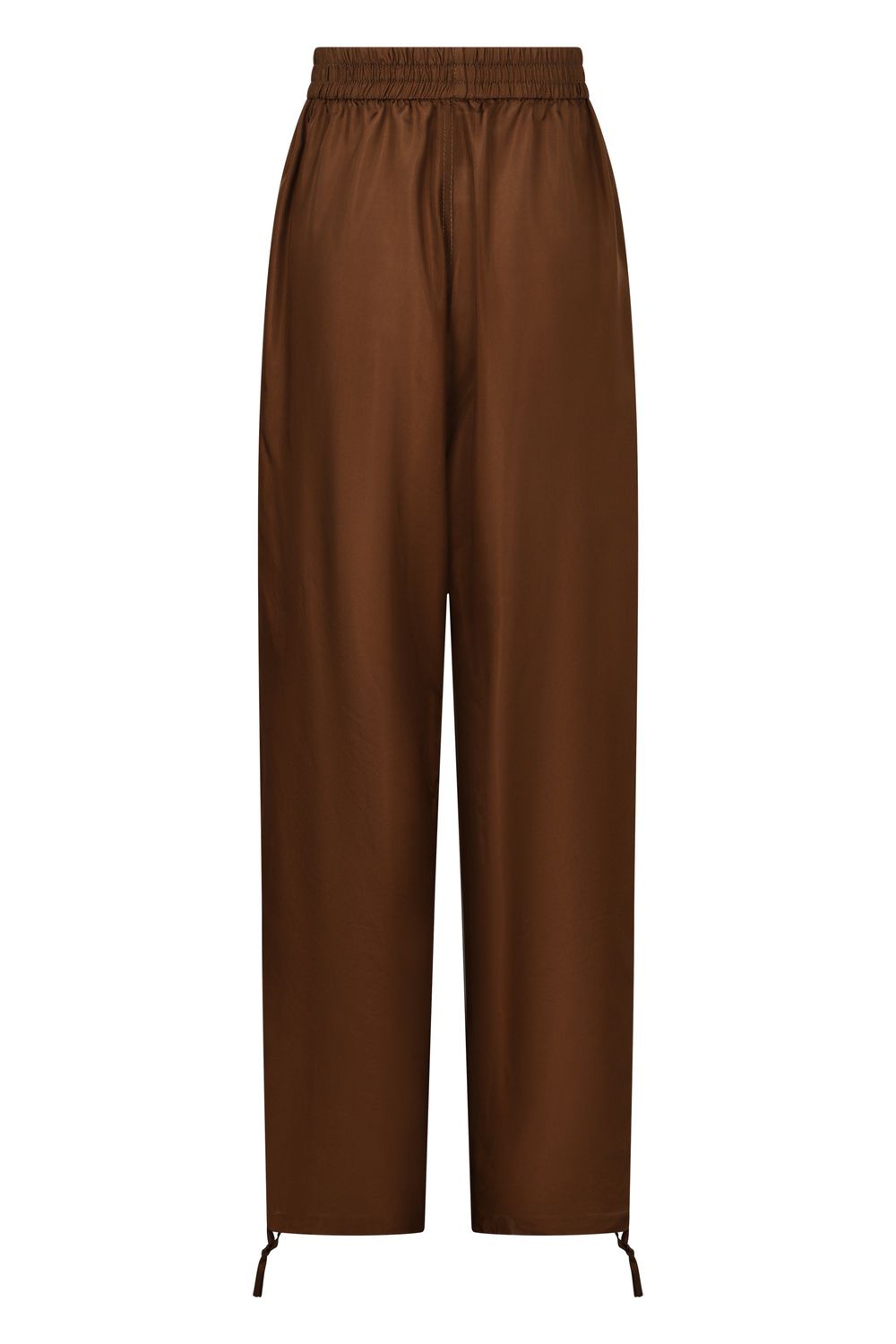 PHILOSOPHY DI LORENZO SERAFINI Silk Trousers with Adjustable Ankles