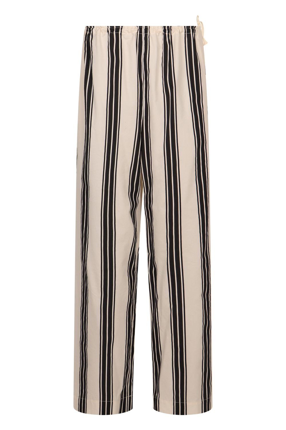 PHILOSOPHY DI LORENZO SERAFINI Elegant Striped Cotton Trousers for Women