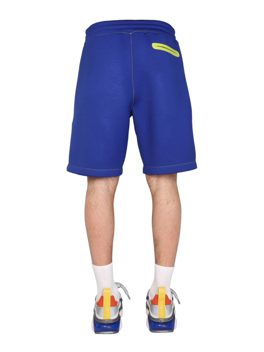 MOSCHINO COUTURE Couture Logo Elastic Waist Shorts - SS22