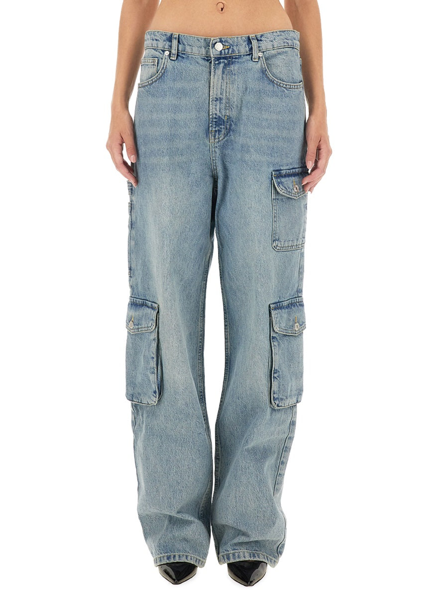 MOSCHINO JEANS Chic Cargo Pants for Women