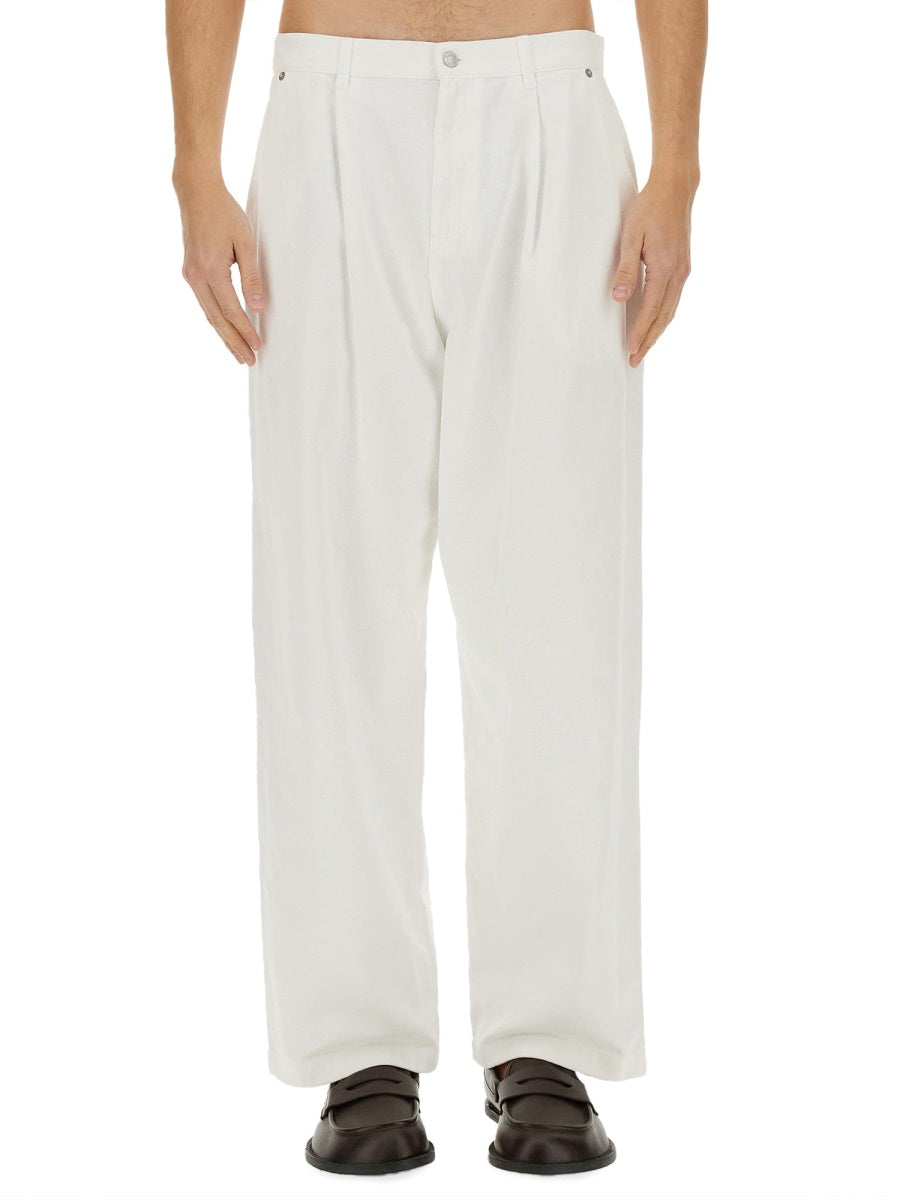 MOSCHINO Comfortable Regular Fit Denim Jeans - Size 48