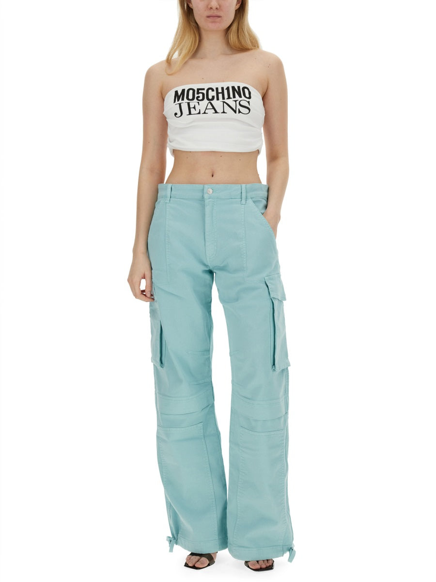 MOSCHINO JEANS Cargo Pants Size 27 for Women