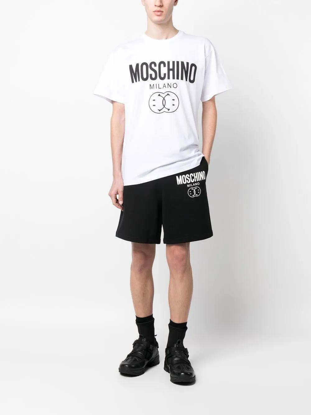 MOSCHINO COUTURE Cotton Mini Shorts for Men