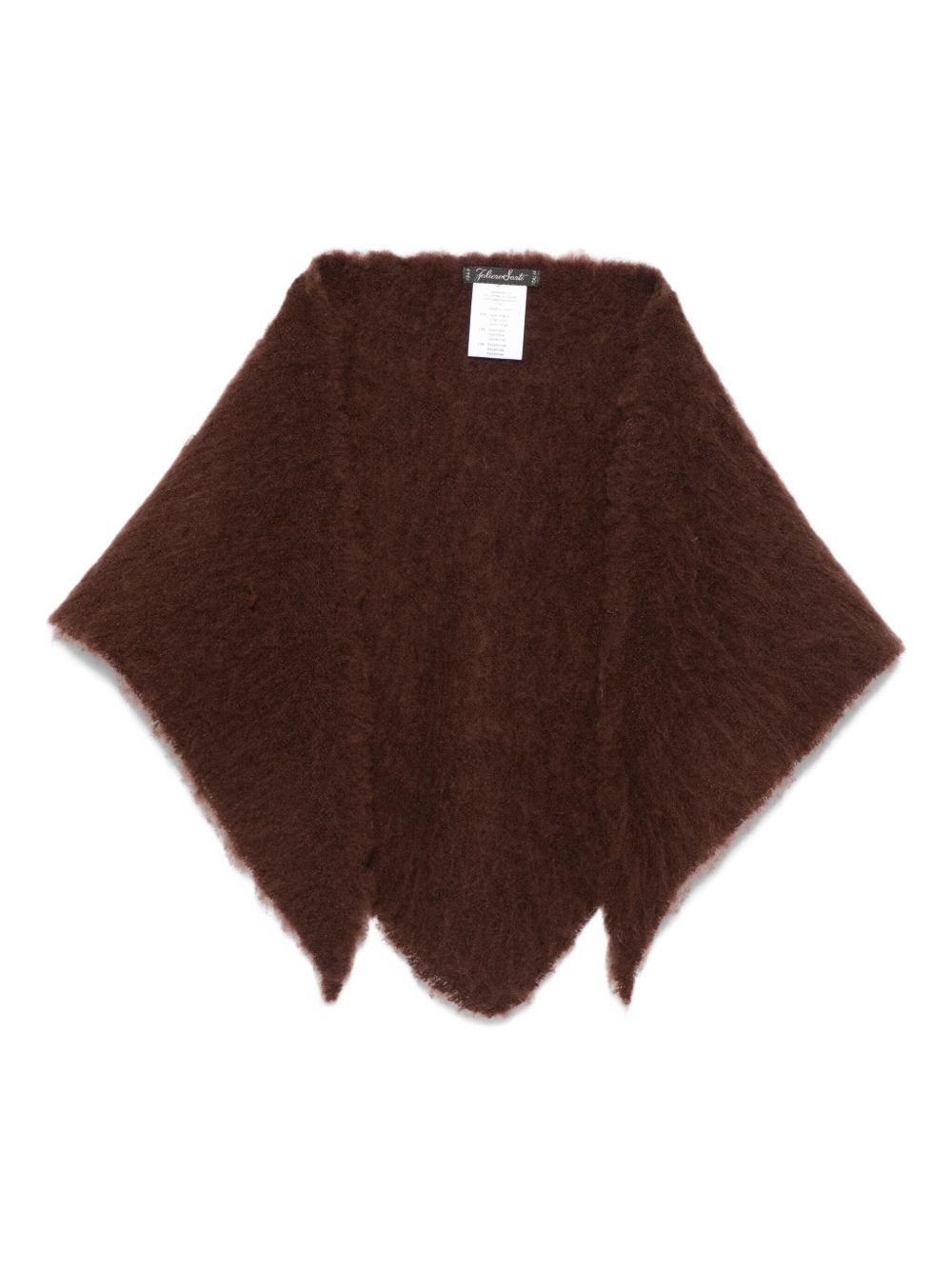 FALIERO SARTI Triangular Wool-Cashmere Foulard for Women