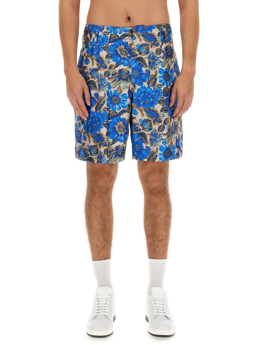 MOSCHINO COUTURE Floral Short Regular Fit for Men - Size 48