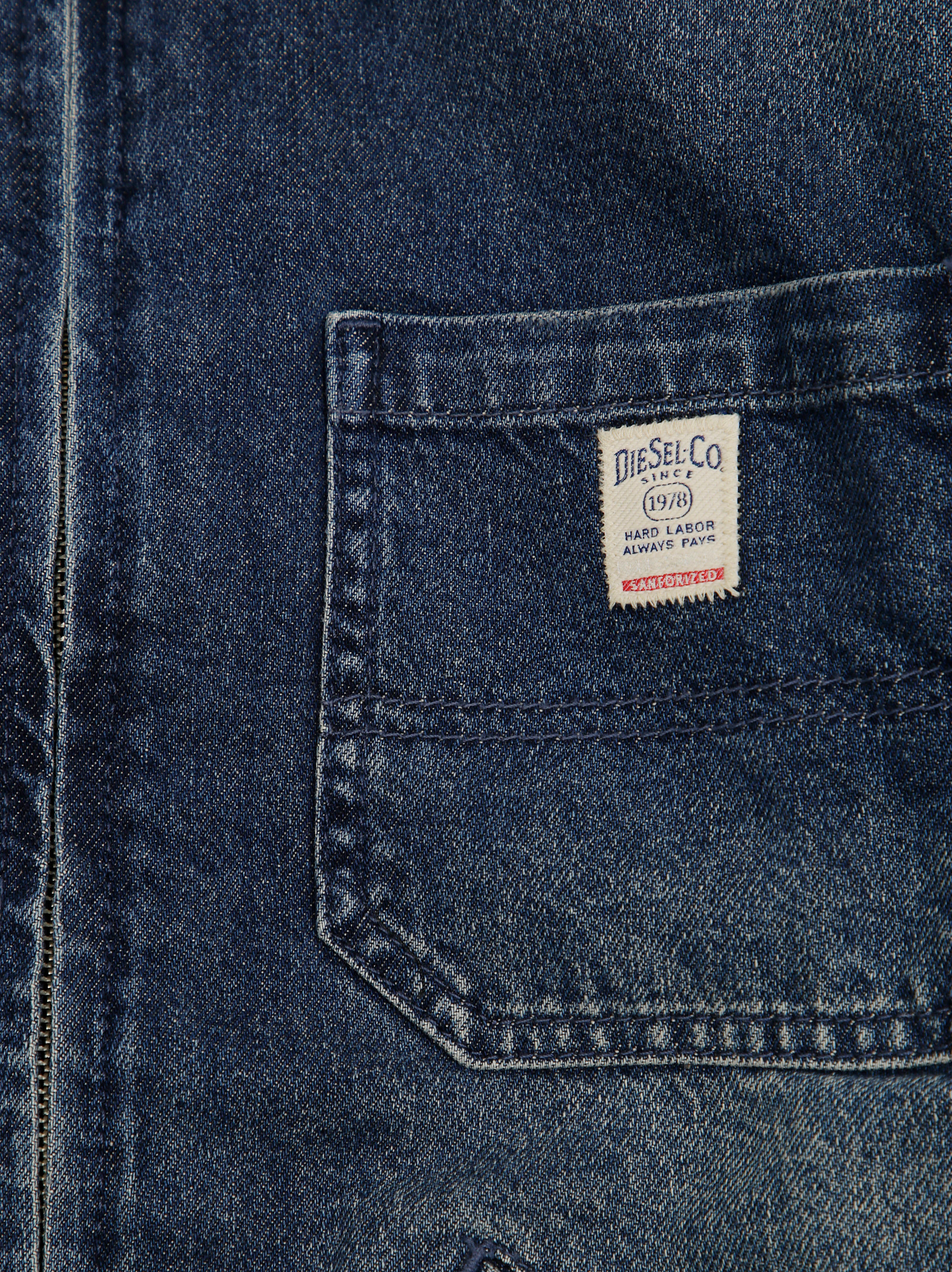 DIESEL Mini Denim Zip Jacket