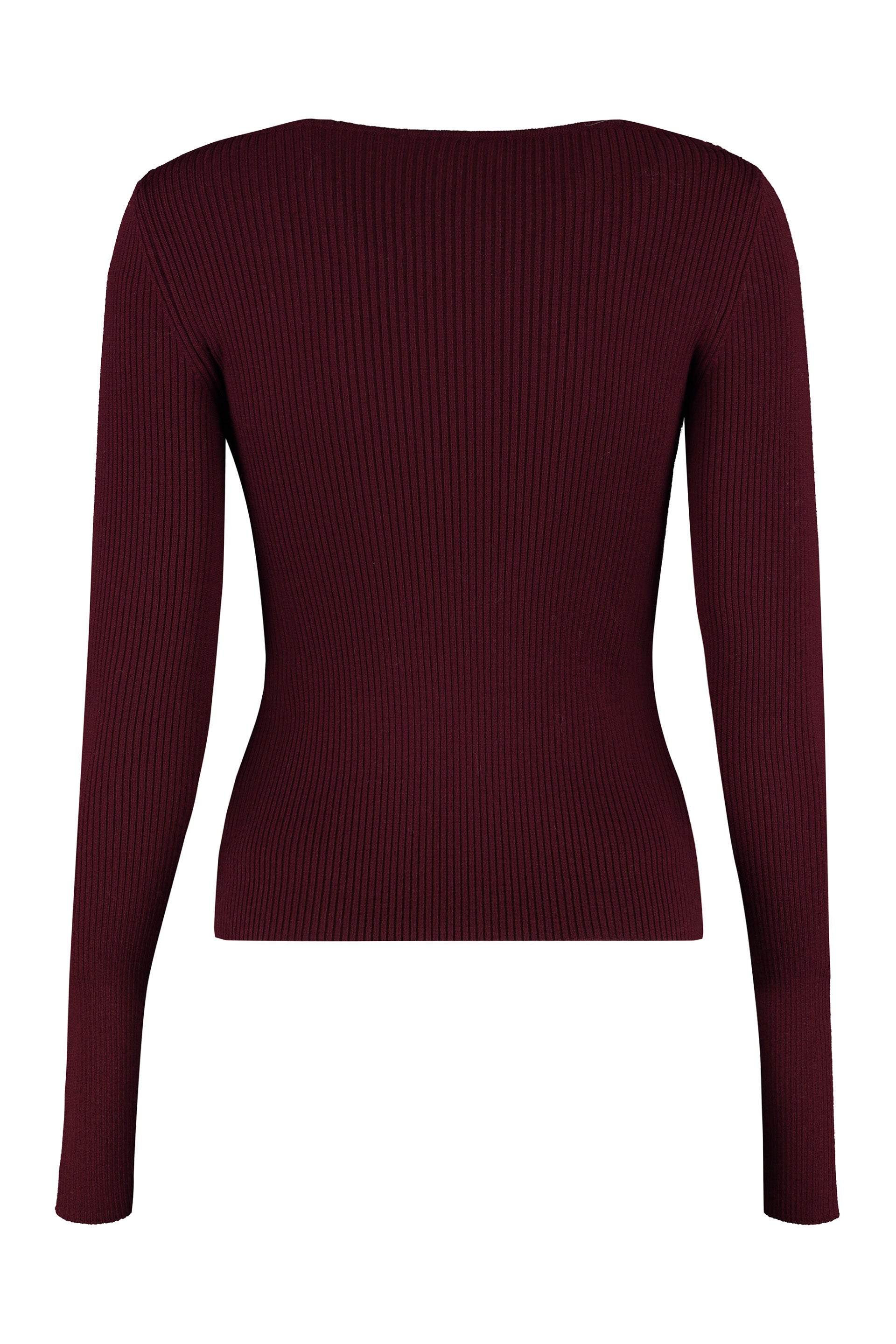 GIUSEPPE DI MORABITO Women's Decorative Chain Wool Sweater