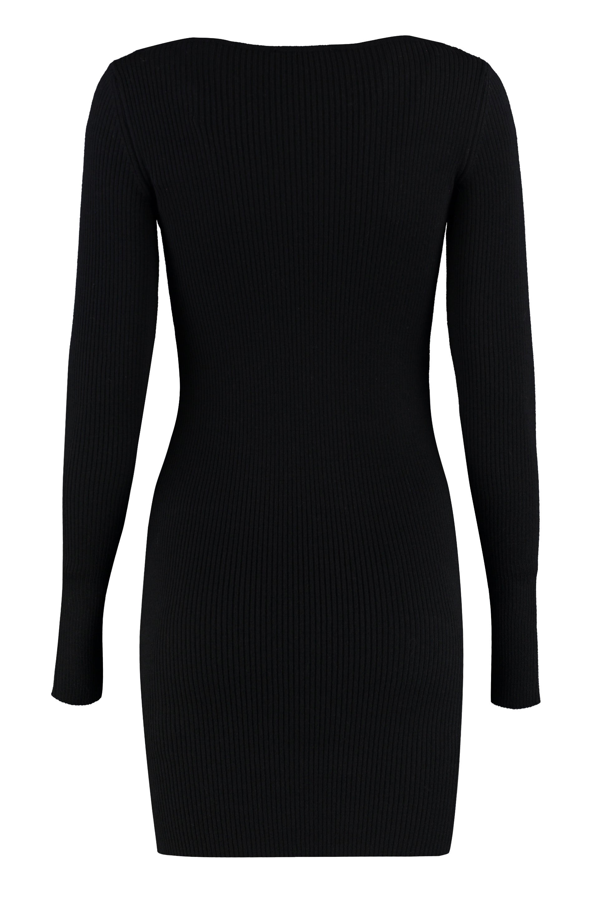 GIUSEPPE DI MORABITO Decorative Chain Knit Dress