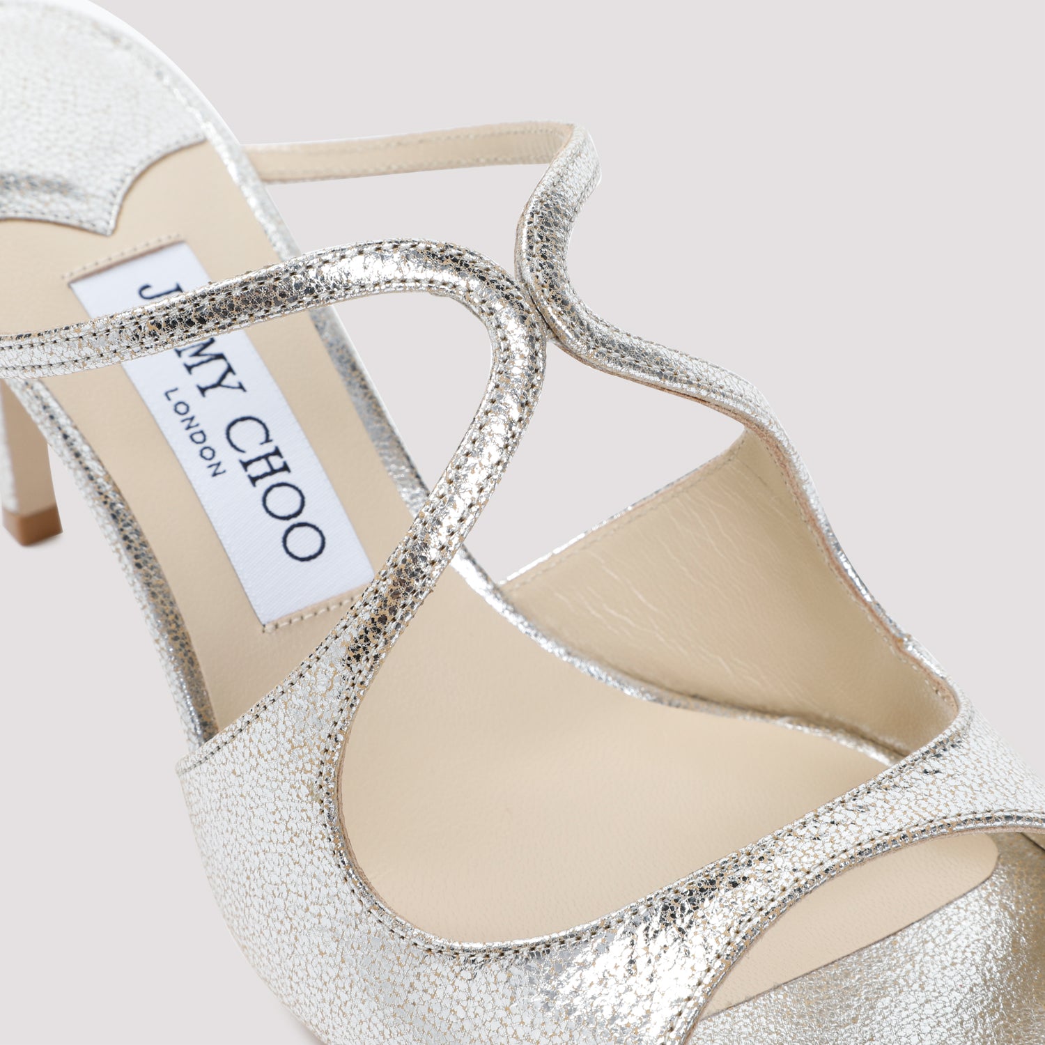 JIMMY CHOO Anise 75 Leather Sandals for Men