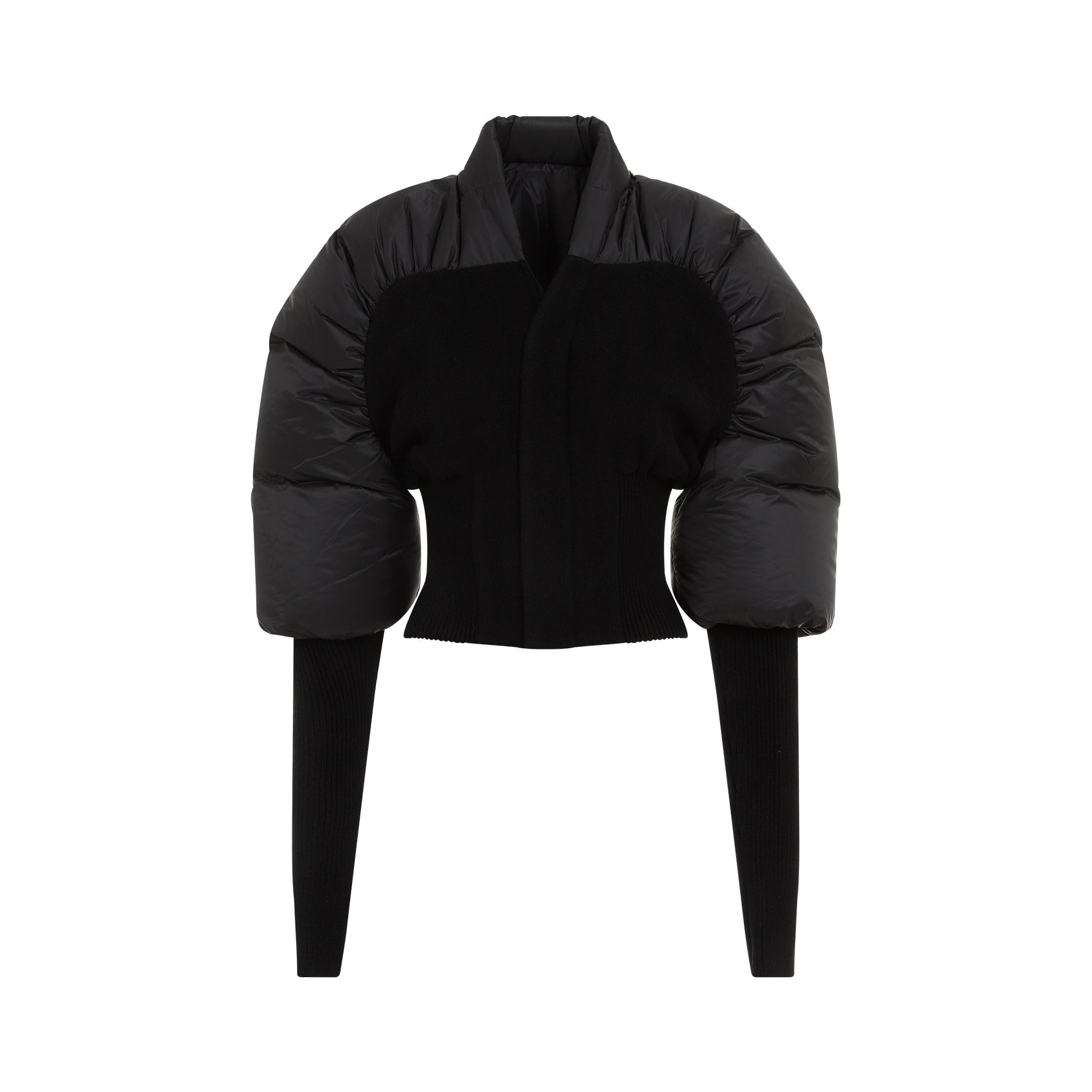 RICK OWENS Duvetina Mini Jacket for Men - FW24 Edition