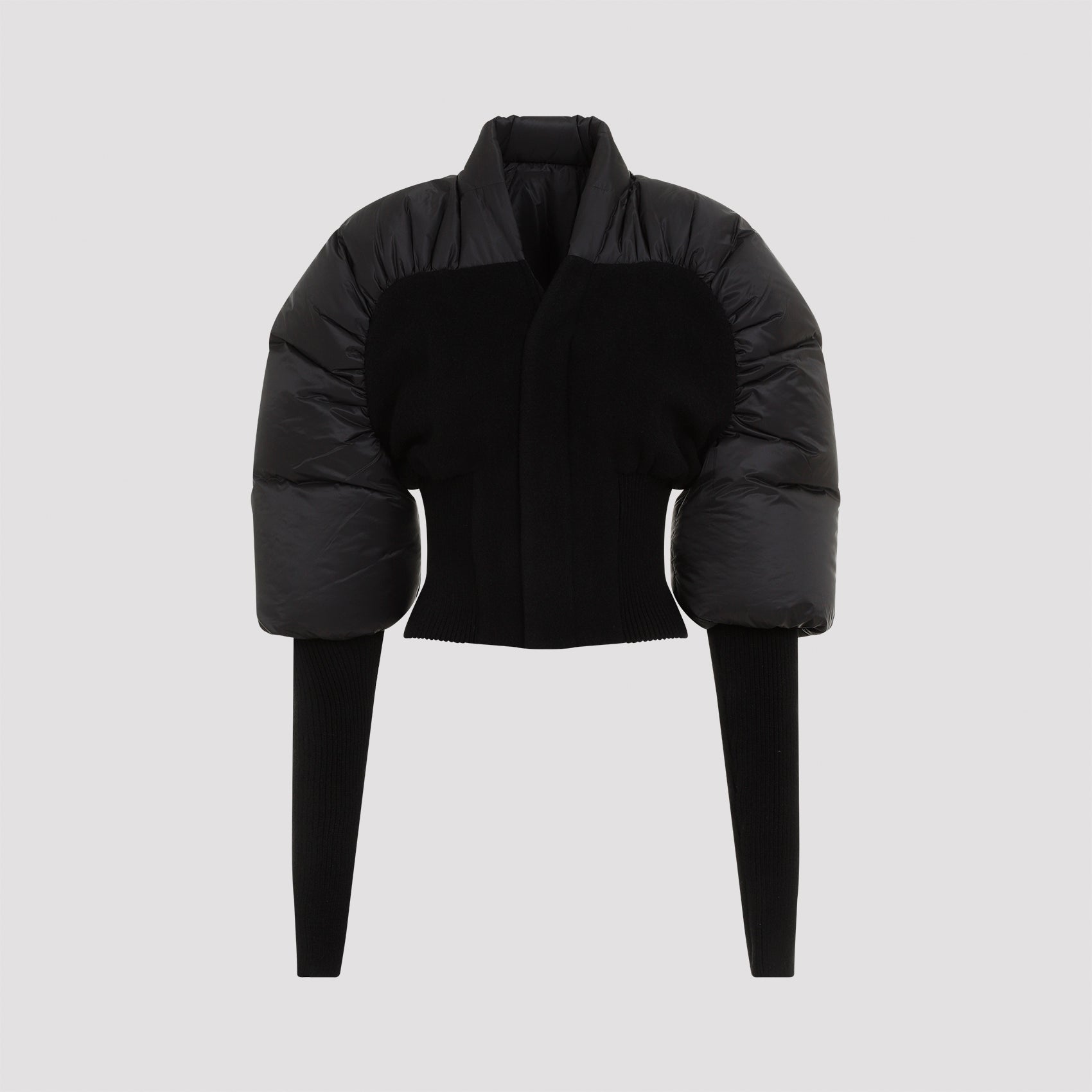 RICK OWENS Duvetina Mini Jacket for Men - FW24 Edition