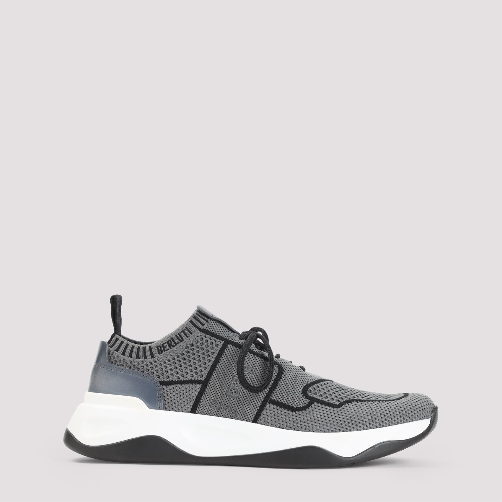 BERLUTI Textile Leather Sneakers for Men