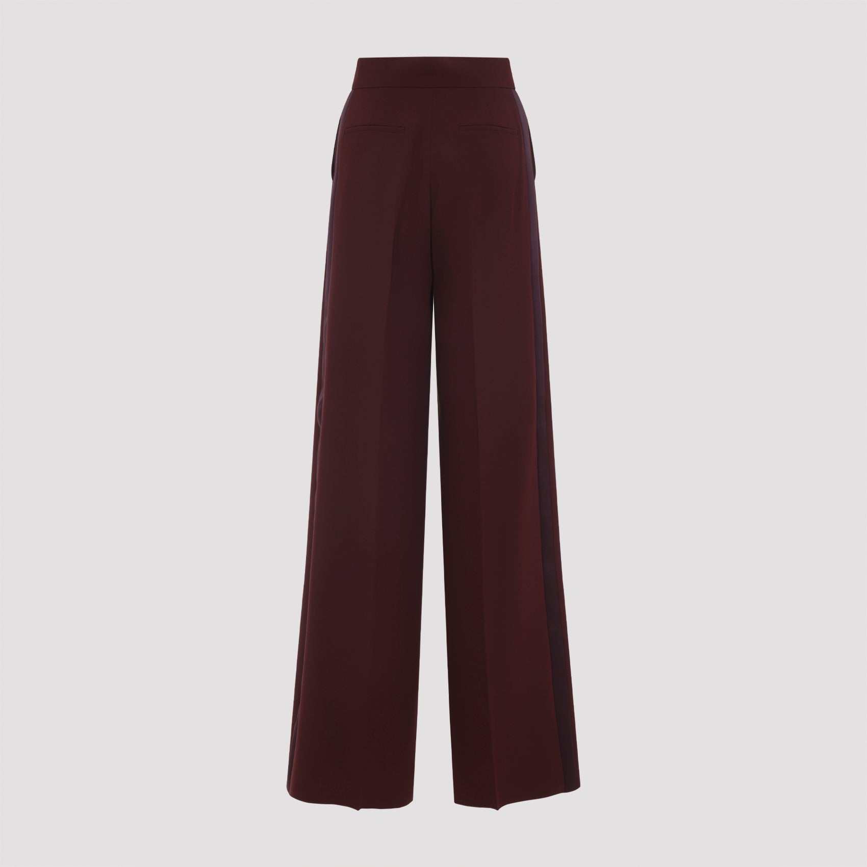 MAX MARA PIANOFORTE Wide Leg Triacetate Pants