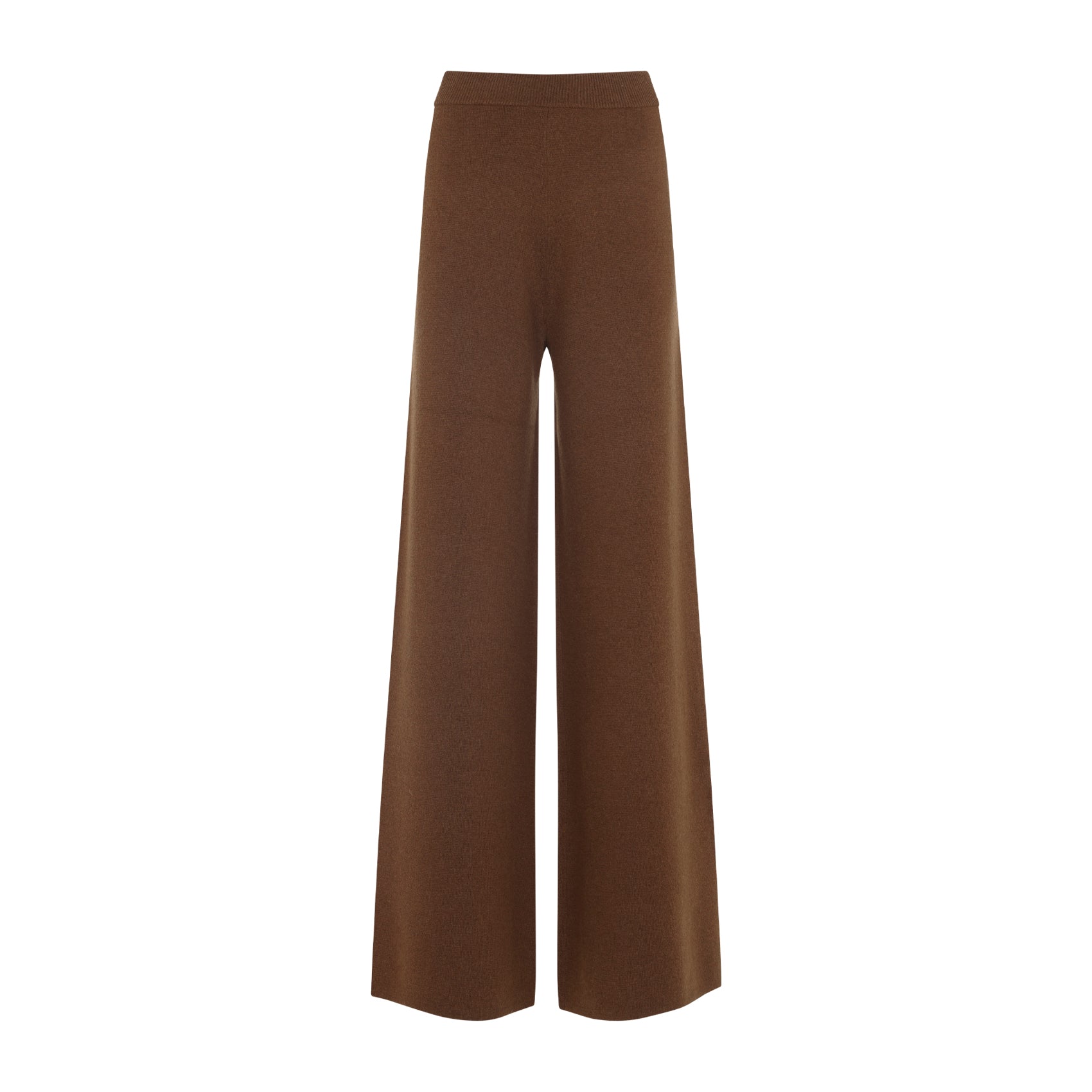 MAX MARA Men's Wide Leg Wool-Cashmere Blend Pants