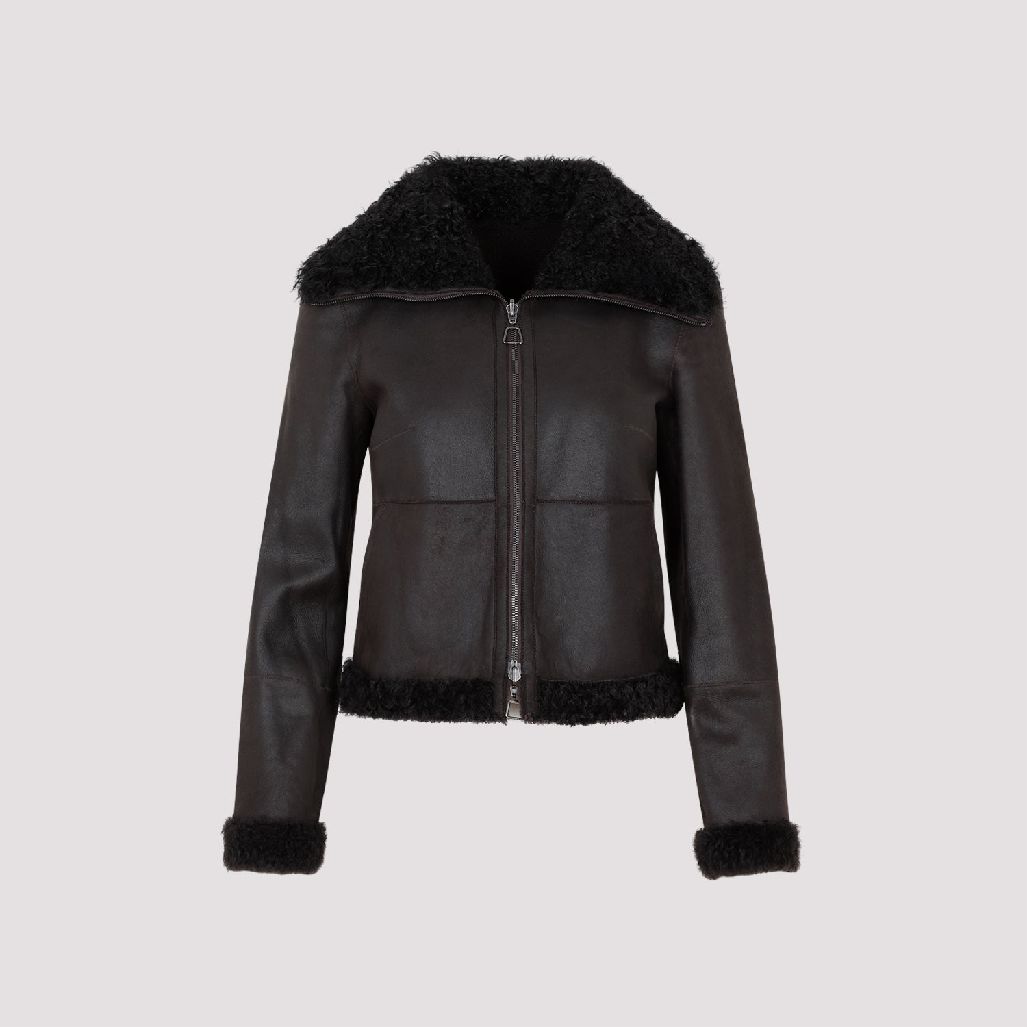 AKRIS Lamb Skin Leather Jacket for Men - Fall/Winter 2025