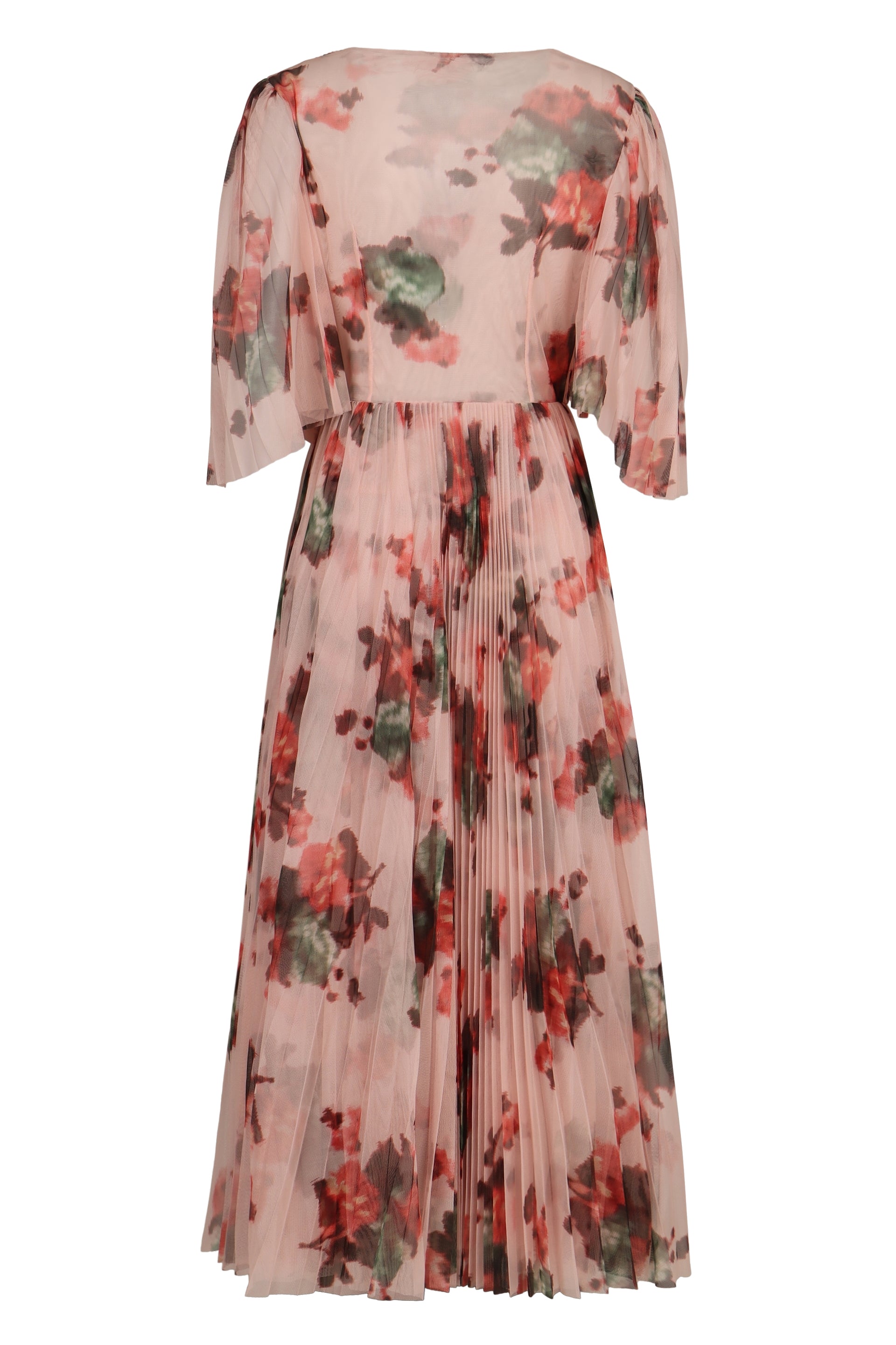 PHILOSOPHY DI LORENZO SERAFINI Floral Pleated Long Dress for Women