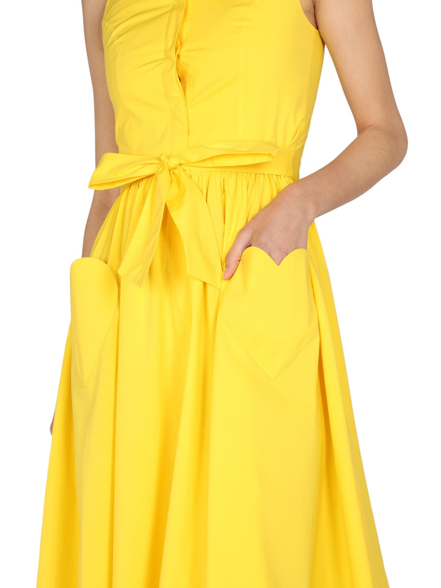 MOSCHINO COUTURE Heart Pockets Mini Dress