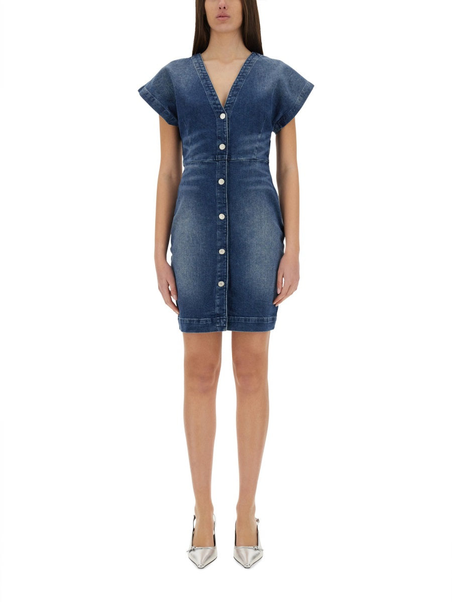 MOSCHINO JEANS Slim Fit Denim Dress
