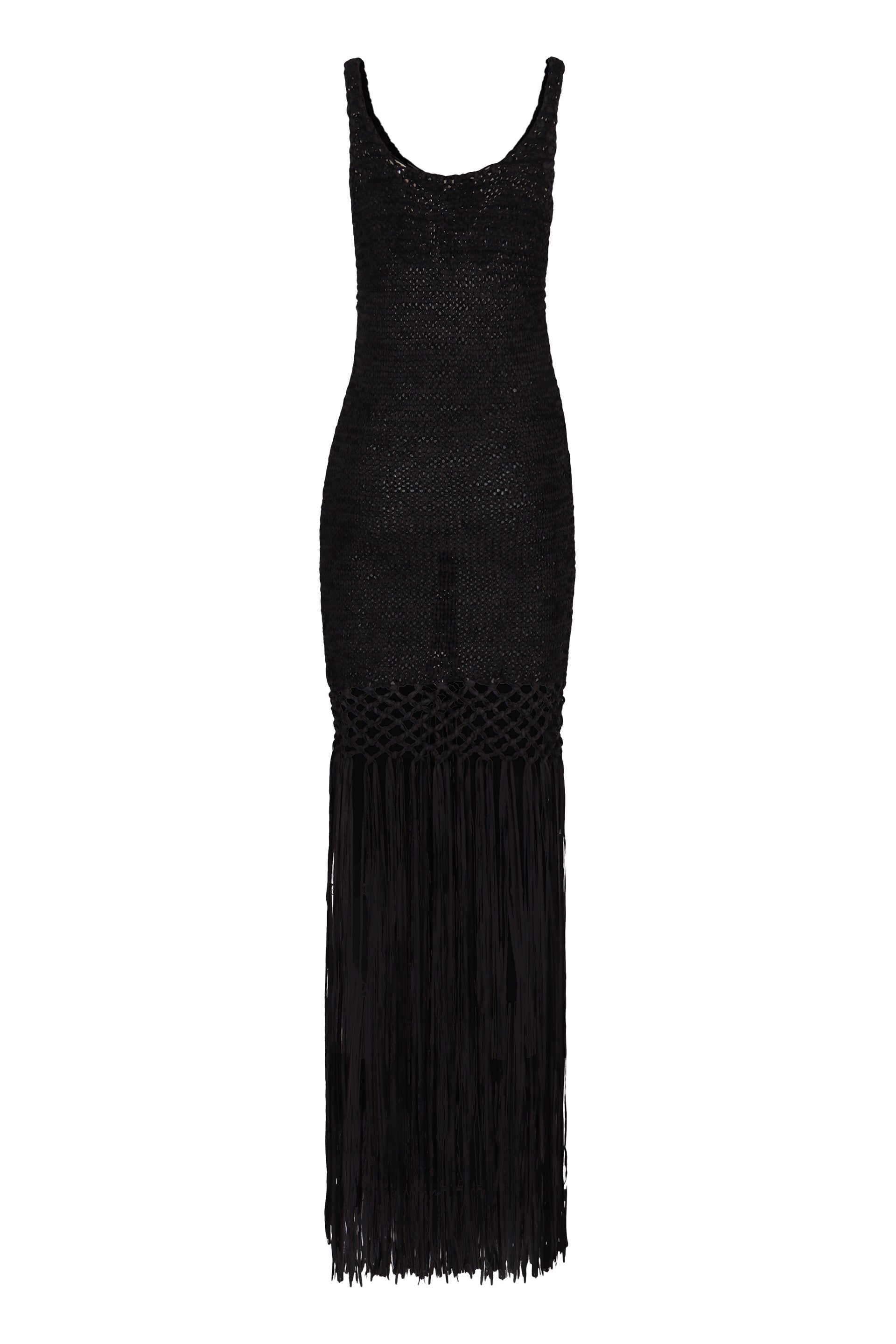 PHILOSOPHY DI LORENZO SERAFINI Openwork-Knit Slim Fit Mini Dress