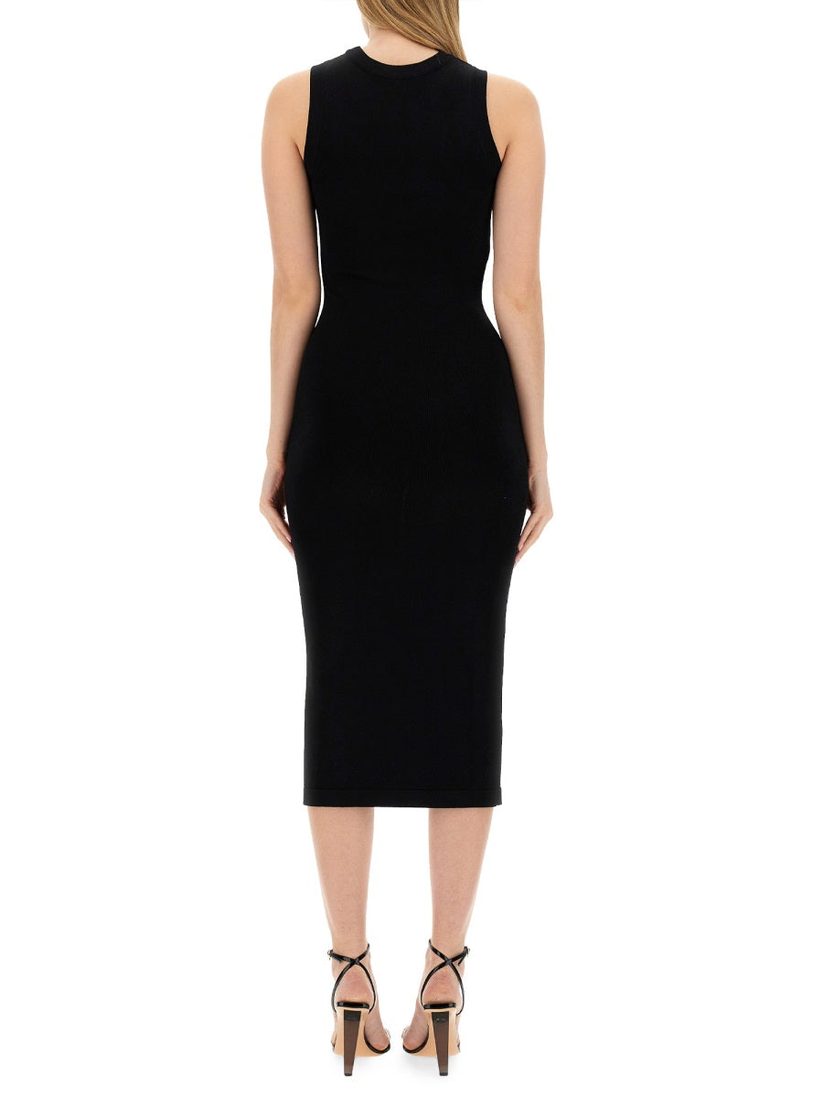 MOSCHINO COUTURE Buttoned Mini Dress for Women - Size 40 IT