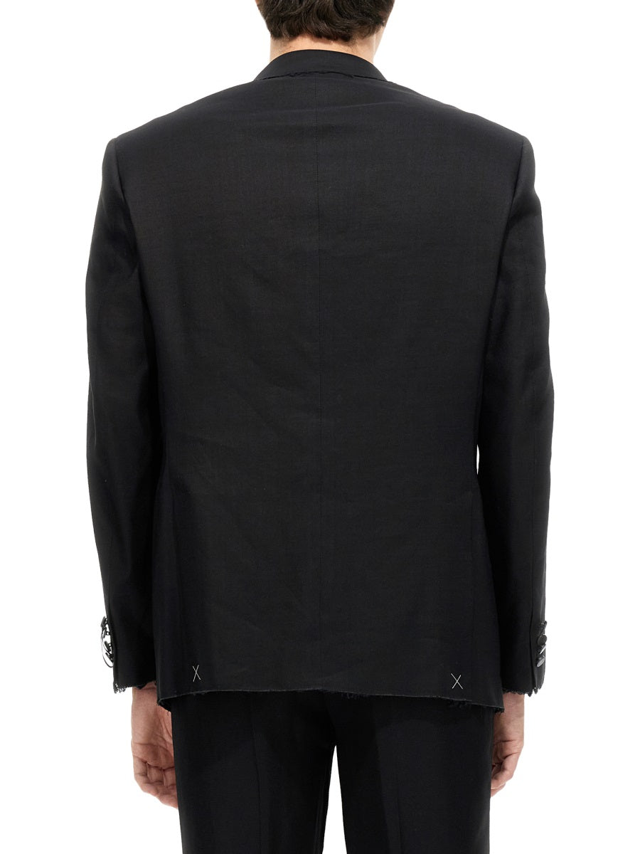 TONELLO Single-Breasted Jacket with Peaked Lapels