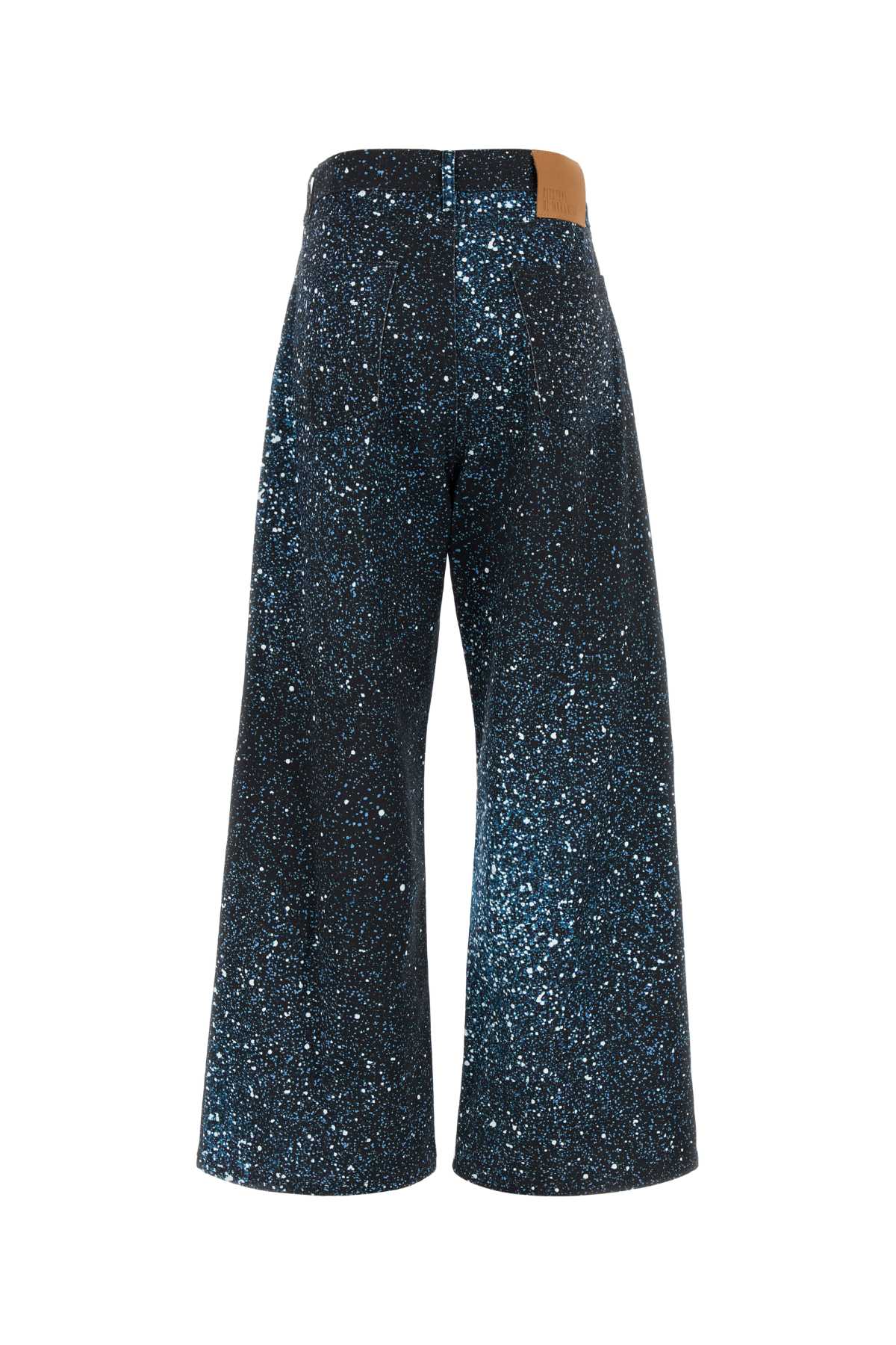 GIUSEPPE DI MORABITO Printed Stretch Denim Jeans for Women