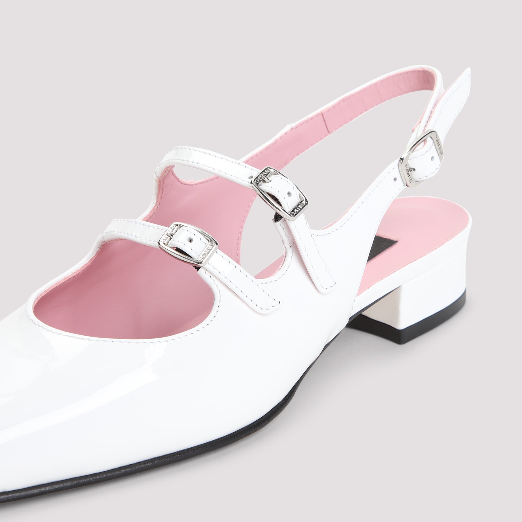 CAREL PARIS Peche Flat Mules with 3.5cm Heel Height