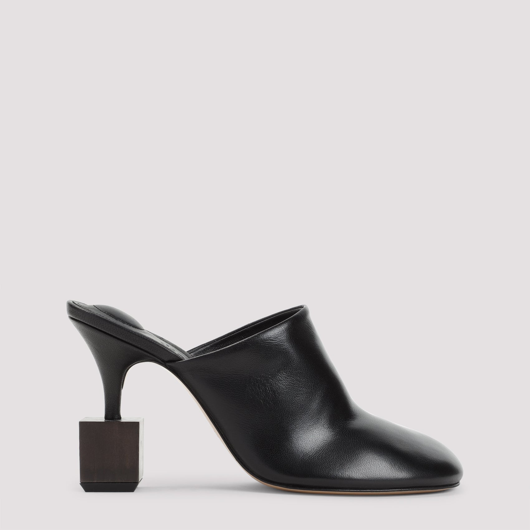 JACQUEMUS Bisou Flat Mules with 10.5cm Heel