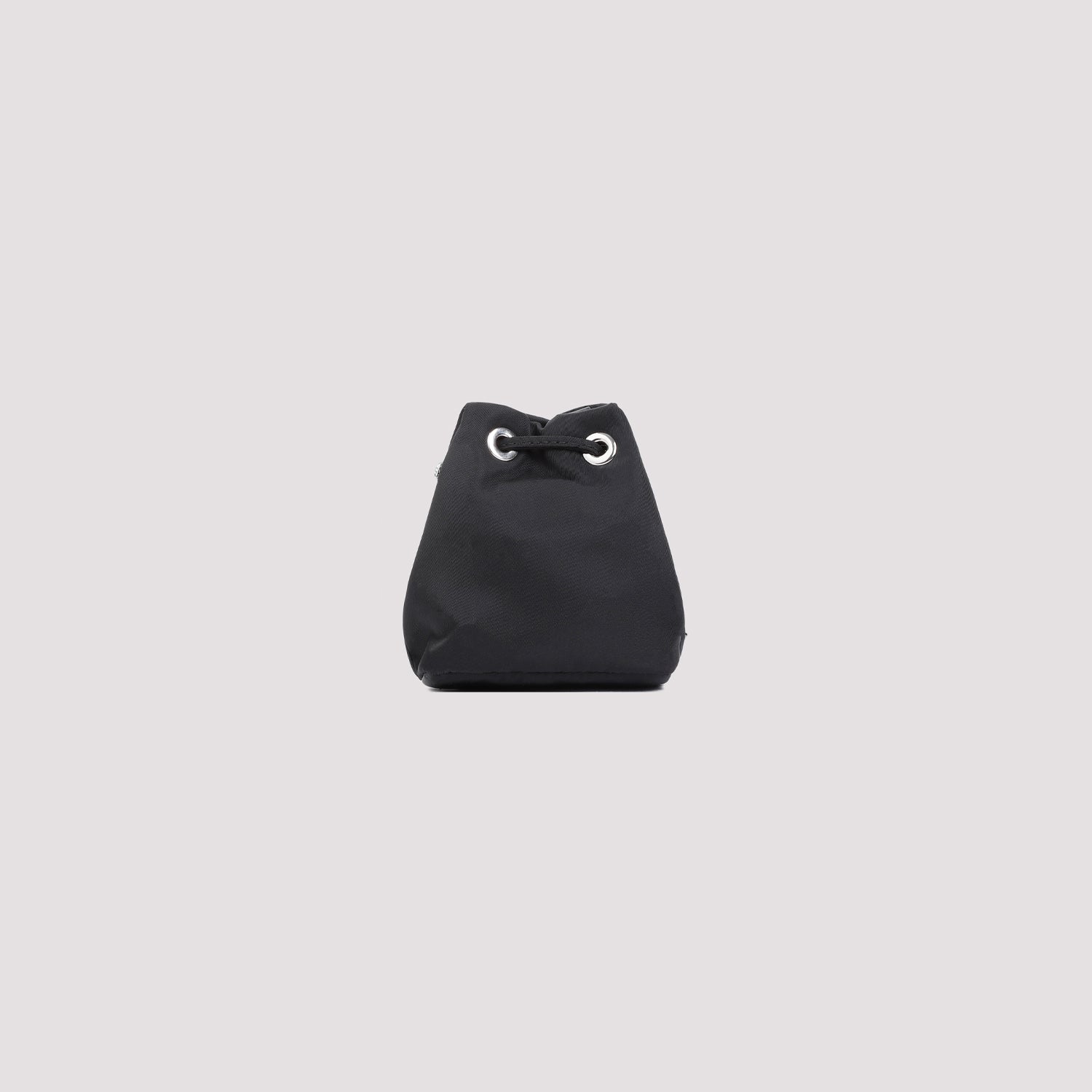 PRADA Mini Polyamide Pouch Handbag